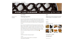 Desktop Screenshot of pithyandcleaver.com